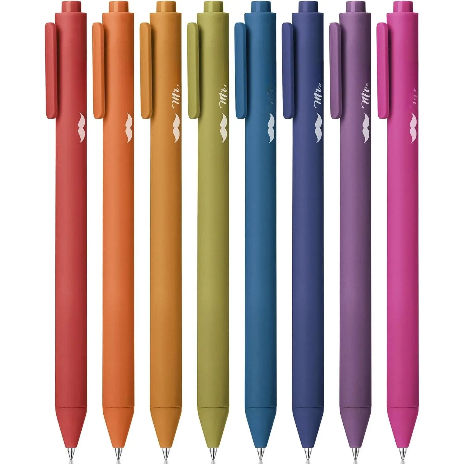 - Retractable Gel s, 8 Pack,   Color Ink | Fine Point 0.7mm,  Dry, Smooth Writing, Cute s for Drawing, Writing Planner and School Supplies
