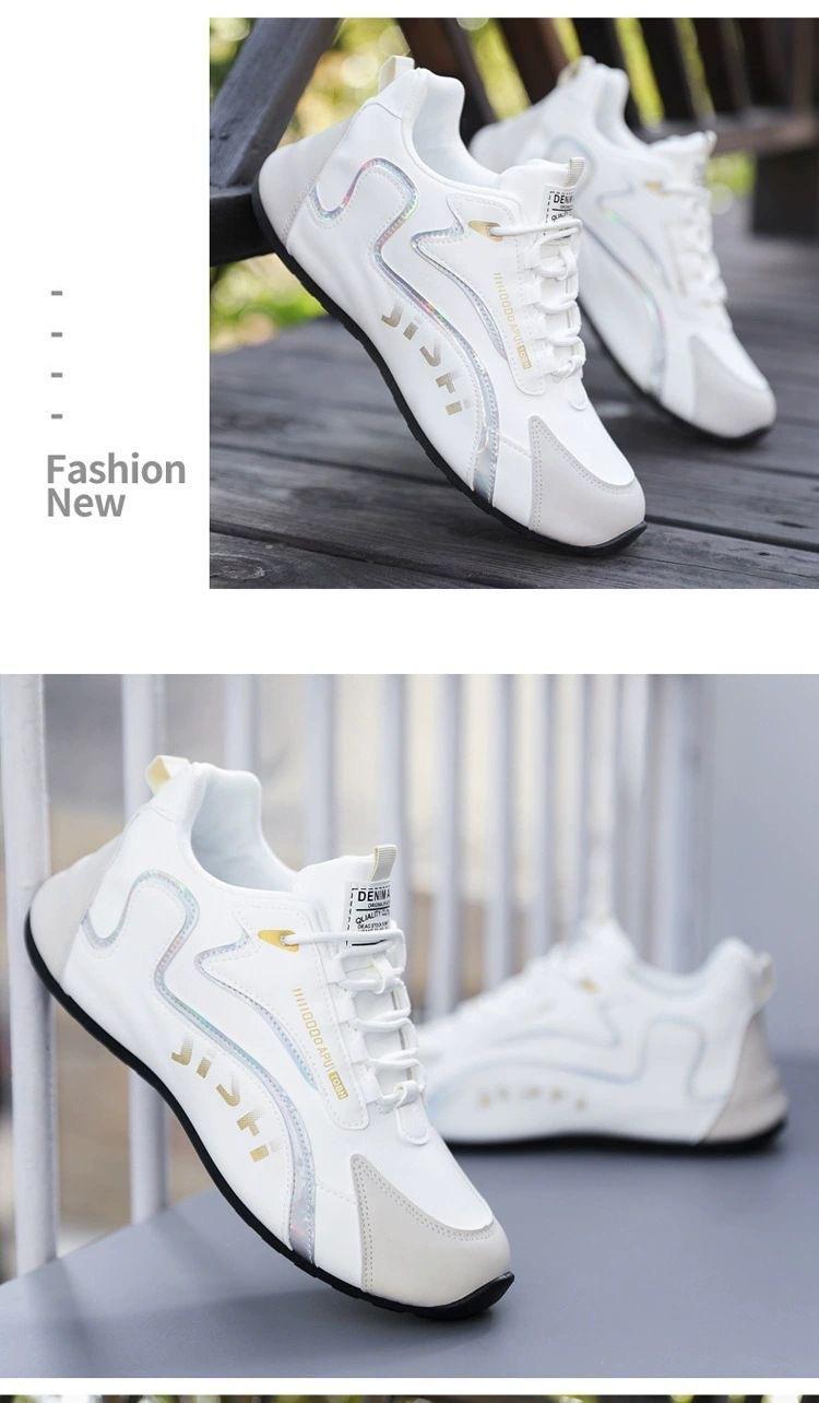 Men's Non-Slip Soft Sole Casual Sneakers, Comfortable Closed Toe Athletic Trainers for Men Outdoor Activities & Daily Walking