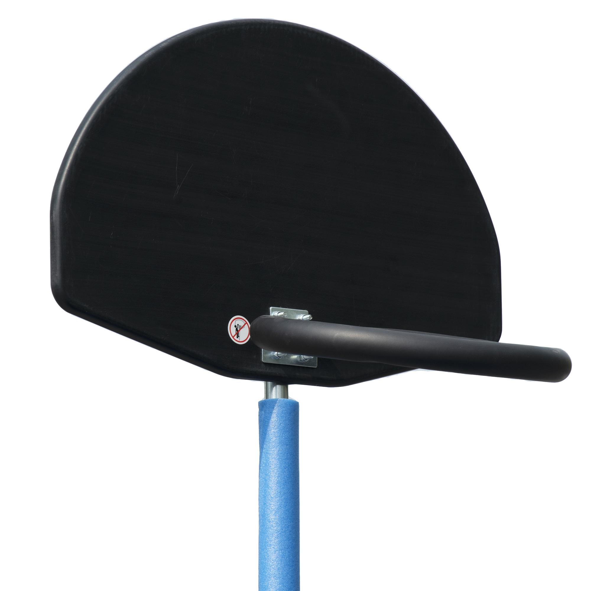 12FT Trampoline with Backboard Full Safety Enclosure Net 5 W-Shaped Legs Galvanized Springs 200LBS Max Load Outdoor Family Recreation Trampoline 141.70x141.70x100.40 Inch