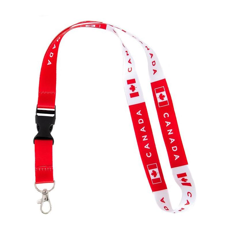2026 USA-Canada-Mexico World Cup Football Phone Lanyard, Long Mexican ID Card Nylon Lanyard