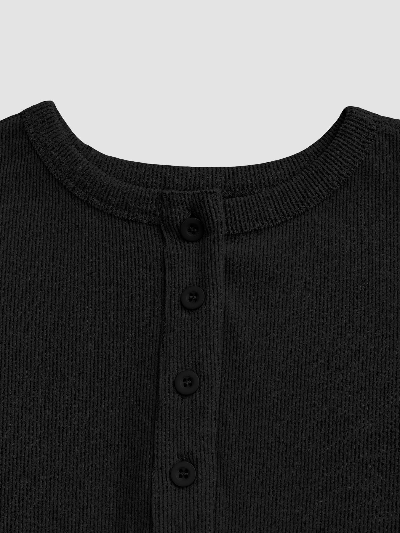 Two-piece Set Women's Solid Color Button Front Long Sleeve Top & Skirt, Elegant Fashion Casual Outfits for Daily Outdoor Wear, Women Clothing for Spring & Fall, Suits