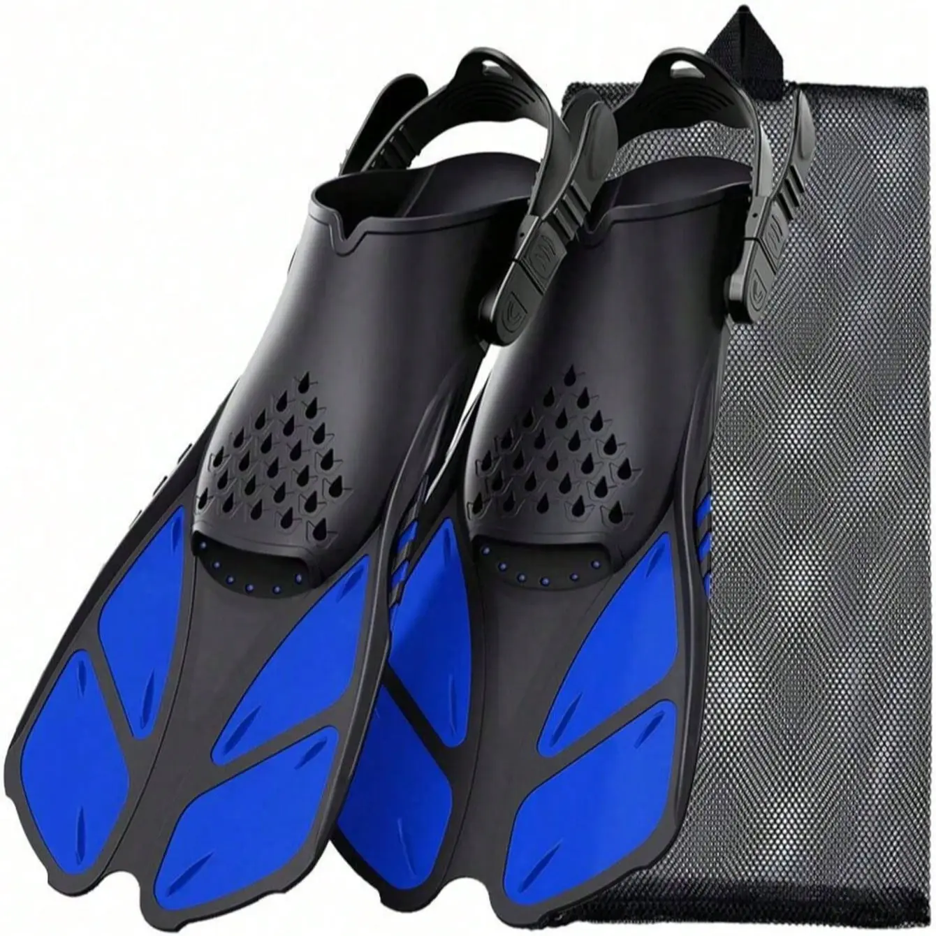 Professional Scuba Diving Weighting System (fins), Soft Lightweight Comfortable, Adjustable Size, Suitable for Men and Women