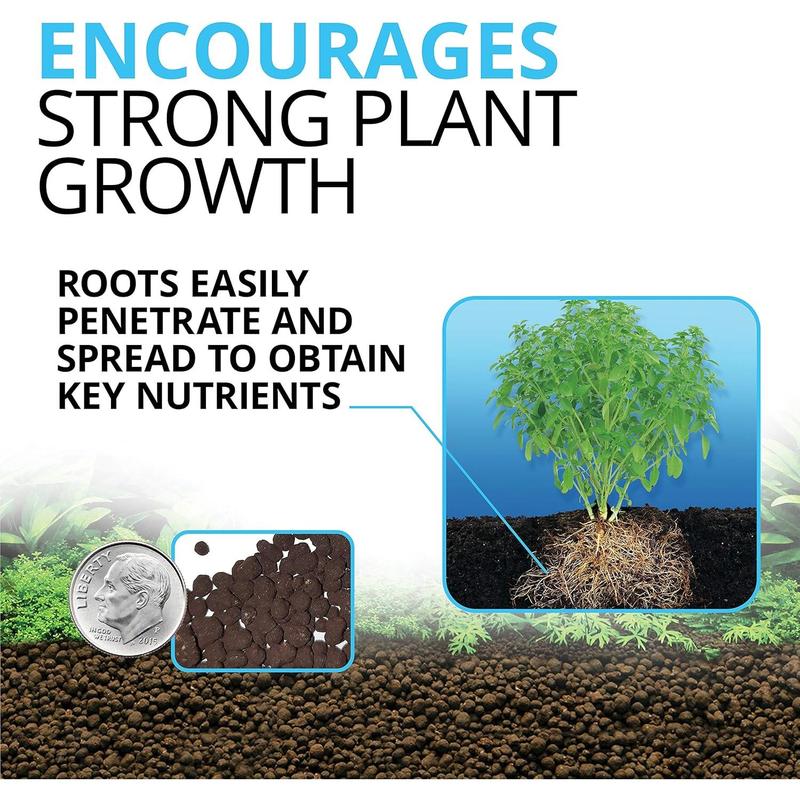 Fluval 12694 Plant and Shrimp Stratum for Freshwater Fish Tanks, 8.8 lbs. – Aquarium Substrate for Strong Plant Growth, Supports Neutral to Slightly Acidic pH