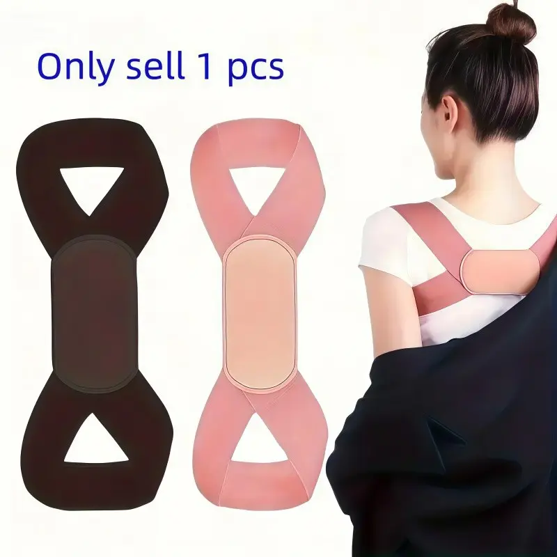 Adjustable Back Posture Trainer, Invisible Adult Support Belt, Back Posture Brace, Shoulder and Back Alignment, Improves Posture and Back Health, Multifunctional Resistance Band, Adjustable Back Straightener, Shoulder Back Aligner