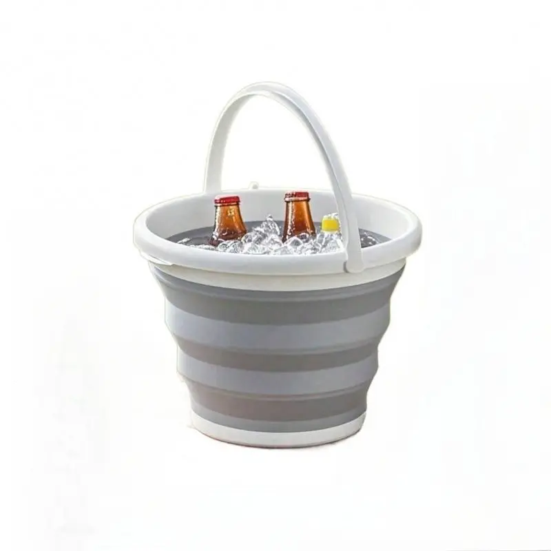 3L5L10L Foldable Laundry Bucket Collapsible Camping Car Wash Container Portable Plastic Tub With Ergonomic Handles Durable Lightweight For Outdoor Travel Fishing Home Storage Space Saving Design