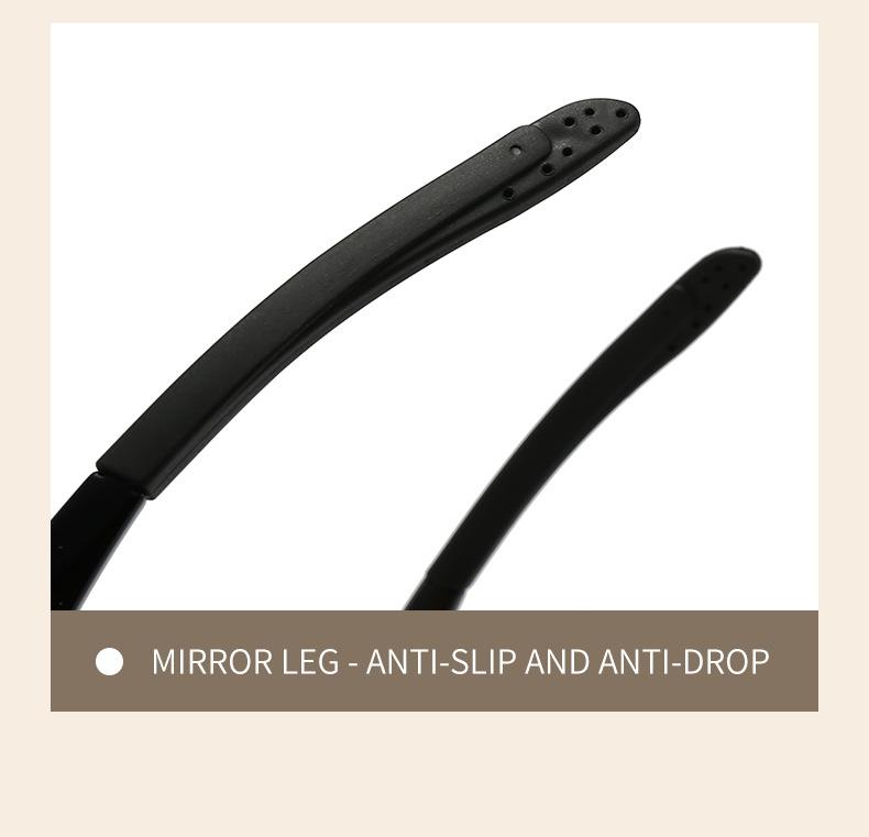 2PC New Fashion Square Frame Polarized Sunglasses for Men and Women, Outdoor Cycling, Myopia Clip-On Glasses, Day and Night Dual-Use Night Vision Glasses