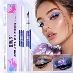 Colorful long-lasting eyeliner, multi-color changing eyeliner, waterproof and smudge-resistant, can be used as a cosmetic gift, suitable for holiday, stage performance, and party makeup.