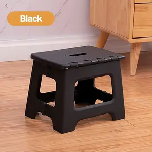 Simple and portable office stool, stylish, beautiful, sturdy and durable, foldable stool for home and office use, convenient, space saving, easy to store -1 preferred portable home item