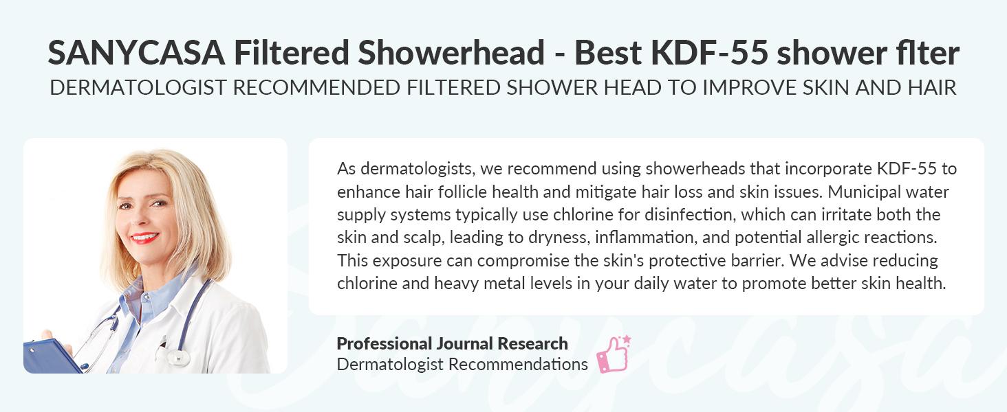 Filtered Shower Head for Hard Water, KDF-55 Filter Dermatologist Recommended for Softening Hard Water, Advanced Filtration for Hair and Skin (BNP) Filtered Shower Head for Hard Water, KDF-55 Filter Dermatologist Recommended for Softening Hard Water, Advanced Filtration for Hair and Skin (BNP)