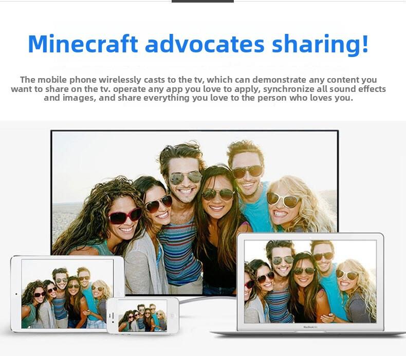 G2 Wireless Screen Sharing Device Mobile Phone WiFi High-Definition HDMI Screen Projection Android Tv Stick