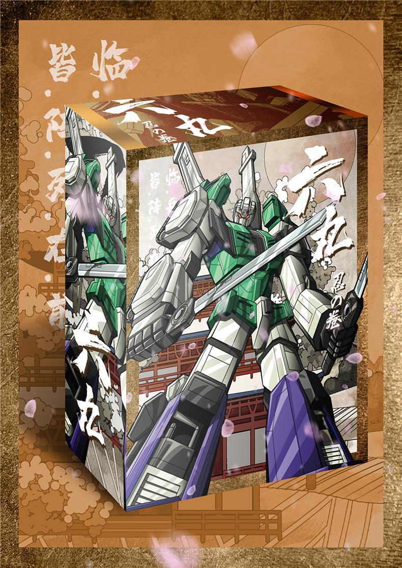 JINBAO Transformation Sixshot Ninja Six Forms Warrior G1 Series Anime Action Figure Deformation Robot Gifts Toys