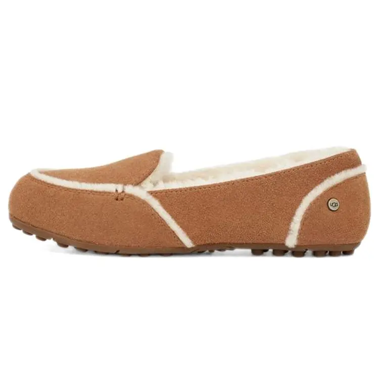 UGG Hailey Casual Flat Plush Loafers 1127441-CHE