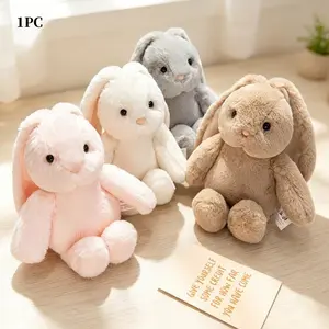 Cute Bunny Plush Toy, Soft and Cozy Rabbit Doll for Kids, Perfect Gift for Christmas, Easter, Birthday, Valentine's Day, Thanksgiving