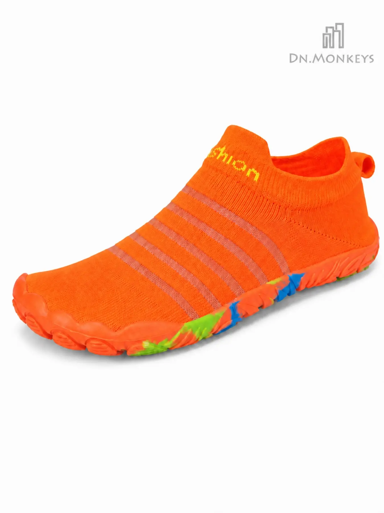 [Dn. Monkeys] Women's Quick-Dry Mesh Beach Shoes, Water Shoes, Quick Drying Shoes, Breathable Anti-Slip River Trekking Shoes, Slip-On Lazy Style, Ideal for Swimming and Yoga