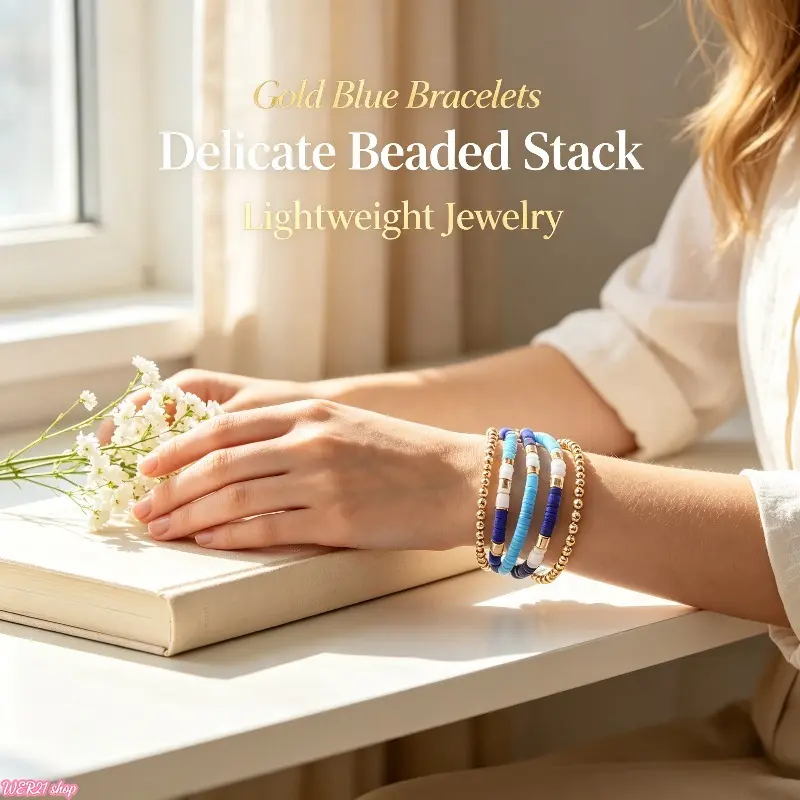 Boho Colorful Polymer Clay Stackable Bracelet for Women | Viral 2026 Handmade Friendship Beaded Jewelry, Trendy Layerable Wrist Accessory, Cute Decor Ornament for Daily OOTD Summer Vacation Best Friend Gift