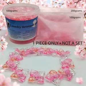 Five-In-One Laundry Detergent Pods, Concentrated Essence, Long-Lasting Fragrance, Softening Fabric, Available in 100g/200g/500g