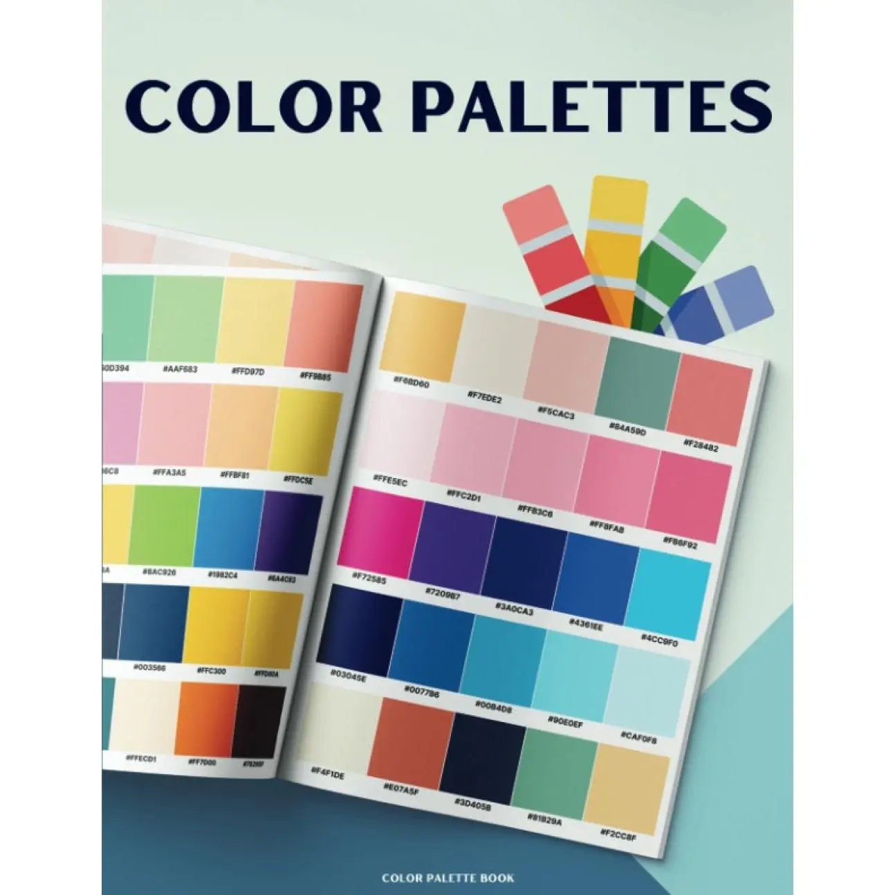 Color Palette Book: 205 Color Schemes, Inspiration for Graphic Designers, Illustrators and Artists, 975 Color Combinations.