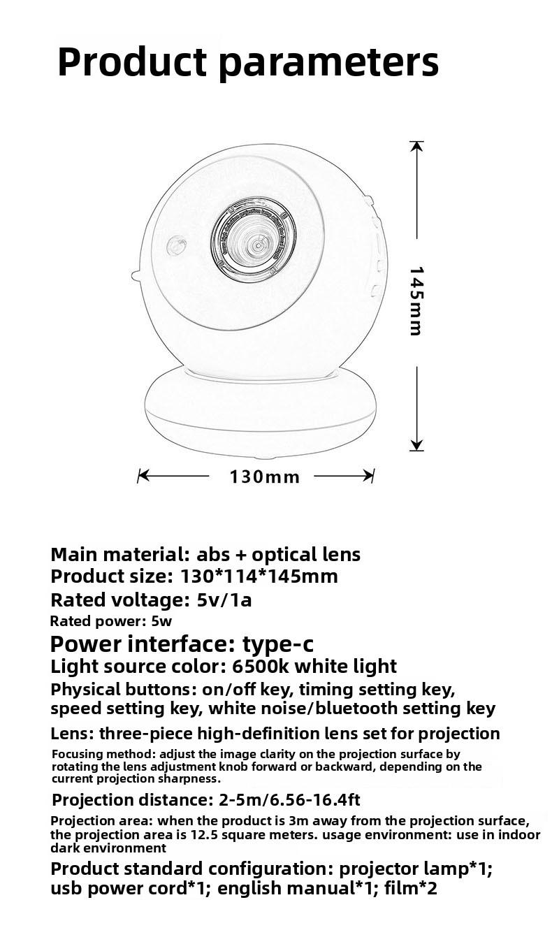 Remote Control Starry Sky Projector Lamp with Moving Shooting Stars Adjustable Focus for Bedroom Decor Birthday Gift Sweet Donut Shape Nebula Night Light