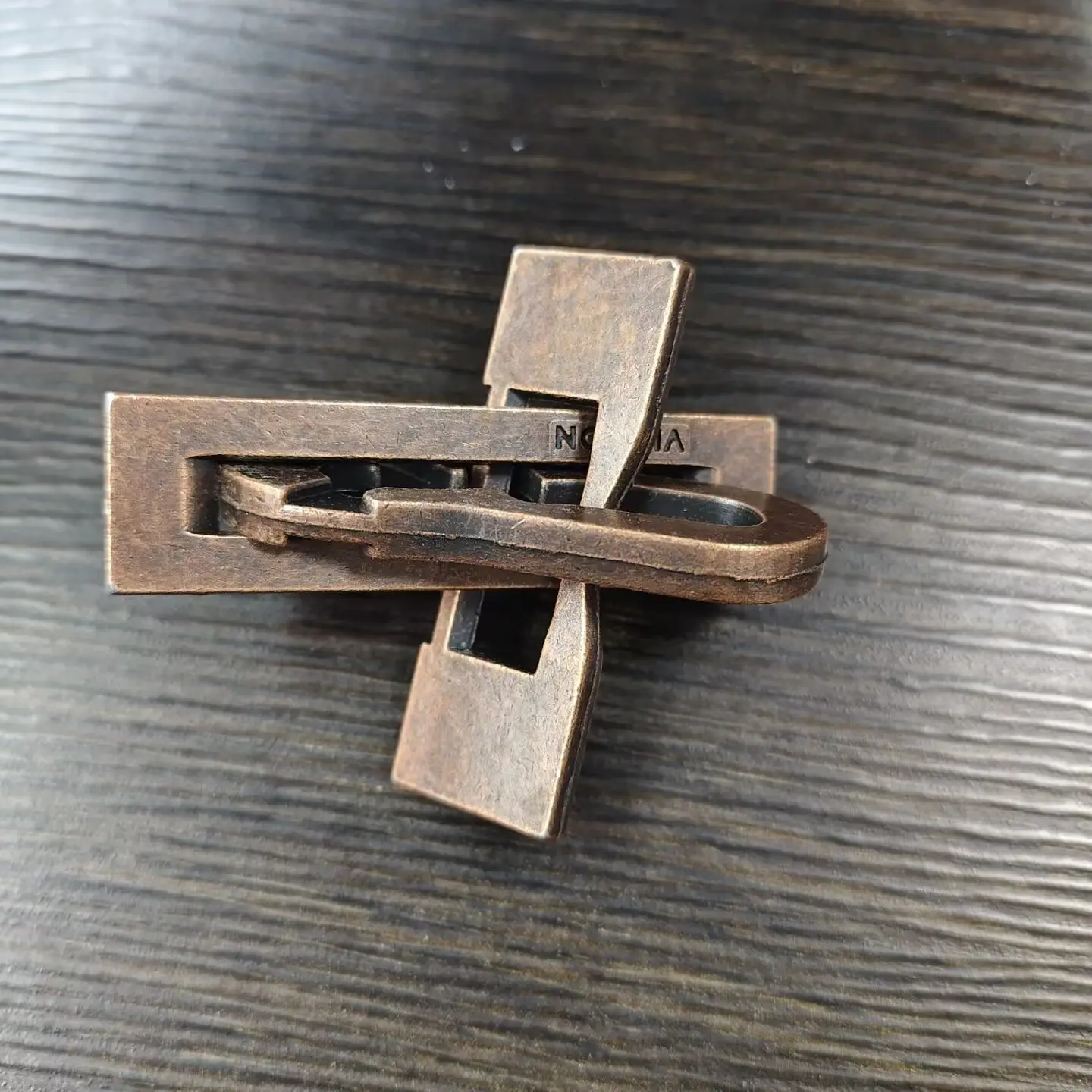 Zinc Alloy Yangqin Lock Puzzle, 3D Metal Chain Unlock Toy, Adult & Kids Brain Teaser, Kongming Lu Ban Lock, Intellectual Challenge Game