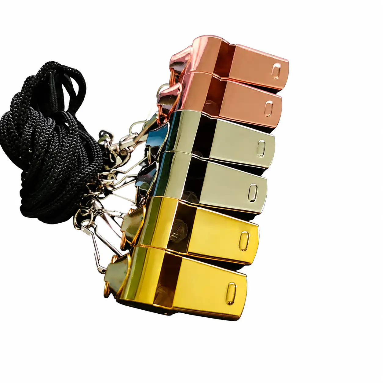 Professional-grade stainless steel whistle for sports referees, outdoor survivalists, and team cheerleaders—durable, corrosion-resistant, loud 120dB sound output, ergonomic neck strap design, lightweight and weatherproof for all-terrain use in competition