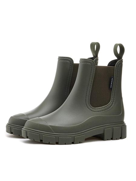 Women's Fashionable Waterproof Non-slip Rain Boots, Casual Comfortable Slip-on Boots, Perfect for Students and Outdoor Sports, Daily Wear Boots