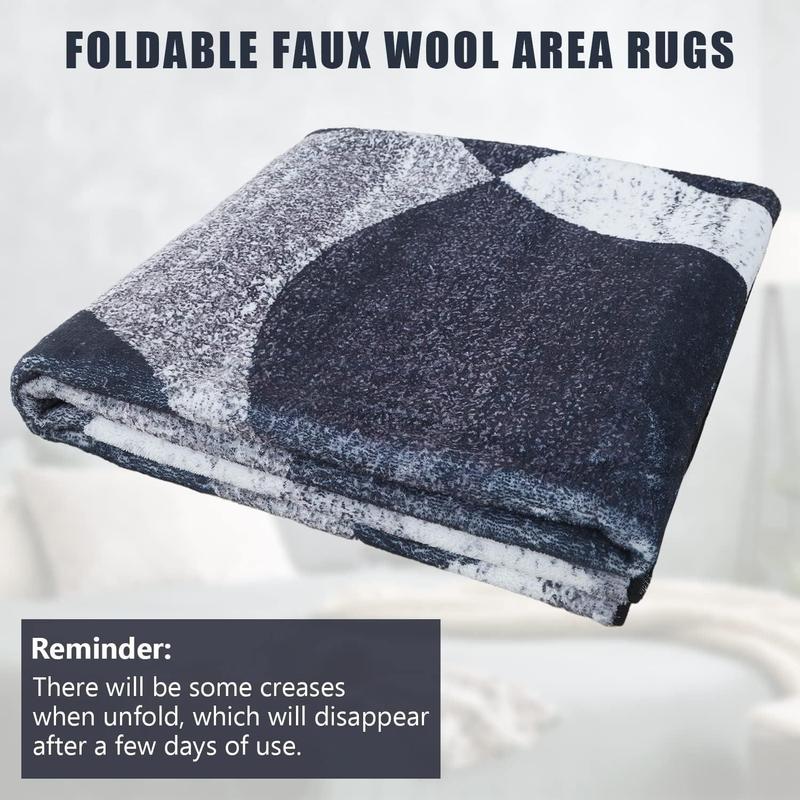 100 Dollar Pattern Carpet, 1 Count Non-slip Soft Floor Mat, Modern Abstract Rug, Rectangle Home for Living Room Bedroom