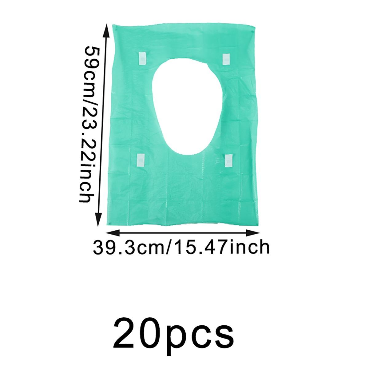 Disposable Toilet Seat Cover, 20/30/50pcs Disposable Toilet Seat Covers, Pastel Toilet Seat Protector for Home Bathroom, Hotel & Salon, Restroom Bathroom Accessory & Toilet Lid Cover