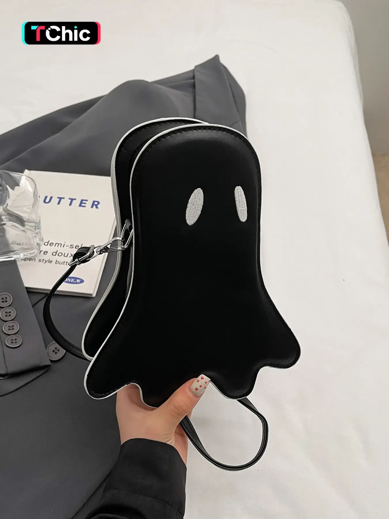 Halloween Creative Bat Bag, Unique Versatile Women's Shoulder Fashionable Crossbody Bag, Holiday Gift Party Underarm Clutch, Trendy Versatile Bag, Underarm Purse, Casual Trendy Purses, Fashionable Unique Bags