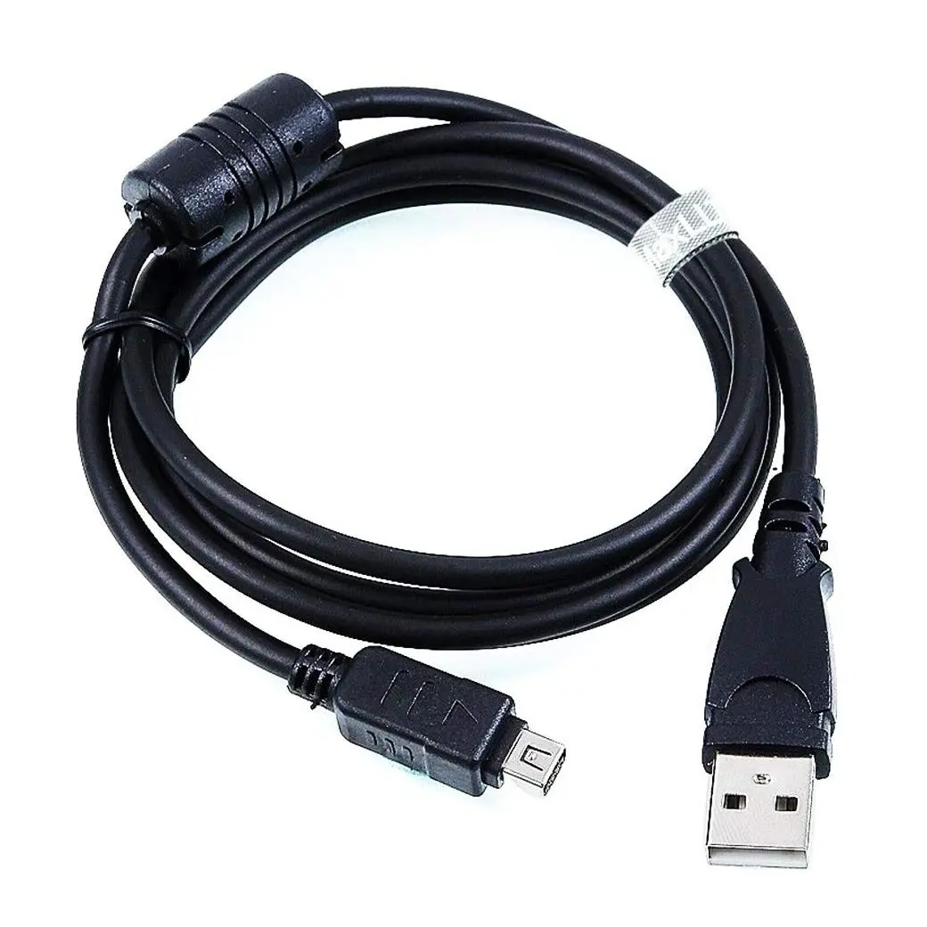 2-in-1 USB Sync-Data Charge Cable, 5ft Extra Long Camera Accessories for Olympus Stylus Tough TG-860 TG-870, Data Cable
