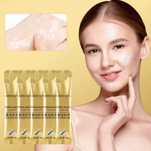Mercilen Collagen Filler Mask 4g X 60 Pack, Hydrating and Nourishing, Tightening Skin, Deep Cleansing, Brightening, Suitable for All Skin Types