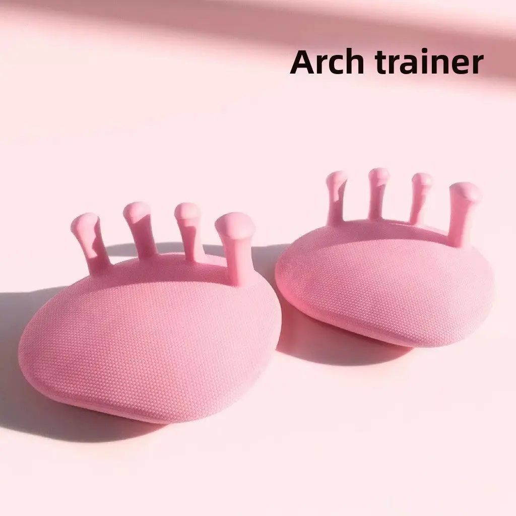 Arch Trainer, Bunion Corrector,  Plantar Foot Exercise Trainer for Foot Correction Women's Arch Trainer - Flat Ft Correction Tool, Toe Plantar & Thumb Valgus Fix, Lightweight Partial Toe Exercise Strength Training Equipment, Balances Feet, Foot Trainer