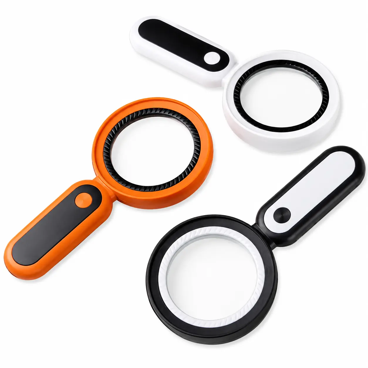 10x HD Handheld Magnifying Glass with Built-in LED Light for Reading, Detailed Inspection, and Close-Up Viewing — Ergonomic Design Ideal for Seniors, Students, and Hobbyists, Durable Acrylic Lens, Lightweight Portable Tool