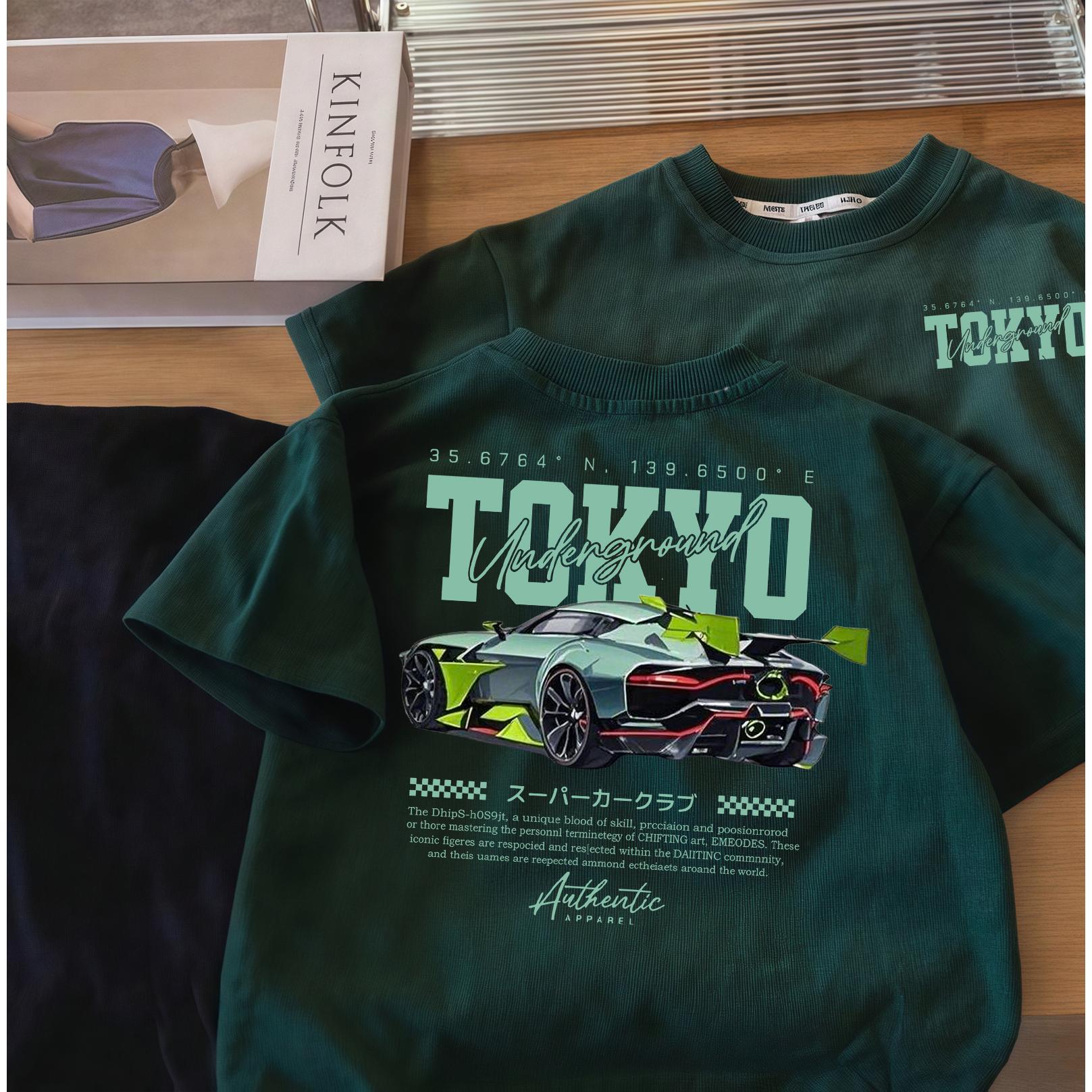 Children's summer T-shirts are made of pure cotton, with a loose round neck and short sleeves. They feature simple and popular cartoon prints, stylish tops, versatile functionality, and are breathable and comfortable.