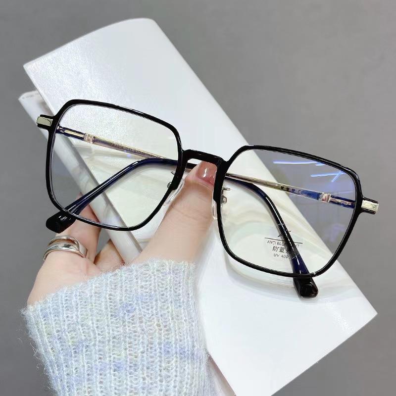 New Color Fashion Myopia Glasses for Women Men Square Transparent Eyeglasses Retro Minus Diopter Eyeglasses Optical Prescription