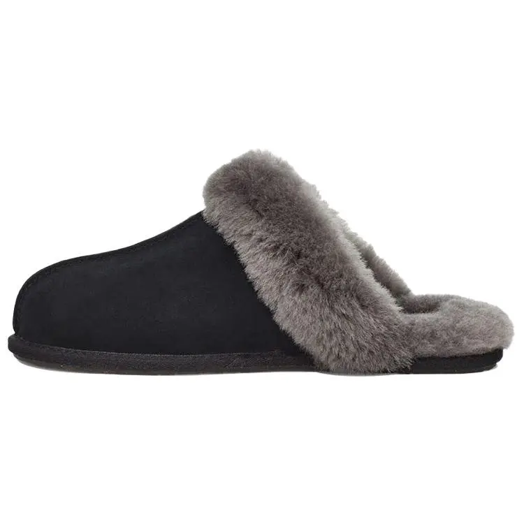 UGG Wmns Scuffette II 'Black Grey' 1106872-BCGR