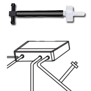 10W Drip Irrigation Kit Auto System Powered Auto-Irrigation Set for Raised Beds Lawn Greenhouse Potted Plants Up to 50 Plants