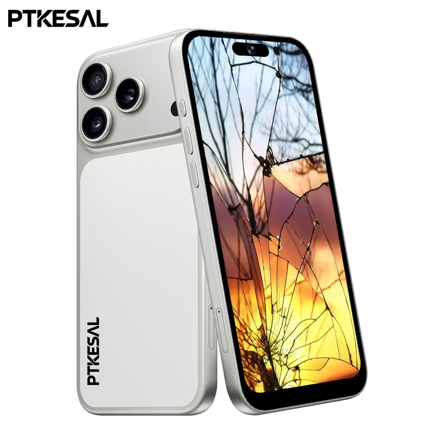 Ptkesal-New 17 Pro Max 4g Unlocked Smartphone, 6.75-Inch HD Display, 13mp Camera, 3gb RAM 32GB ROM, Android 12.0, Dual Sim, WiFi Bluetooth-compatible GPS