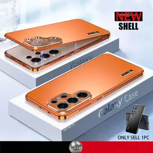 Metal aluminum alloy frame suction suitable for Samsung S26 S24 s25 ultra phone case all-inclusive protective cover Handheld Protection Cellphone Smartphone Screen Protector Devices Shockproof Protector Stylish Shockproof Cover