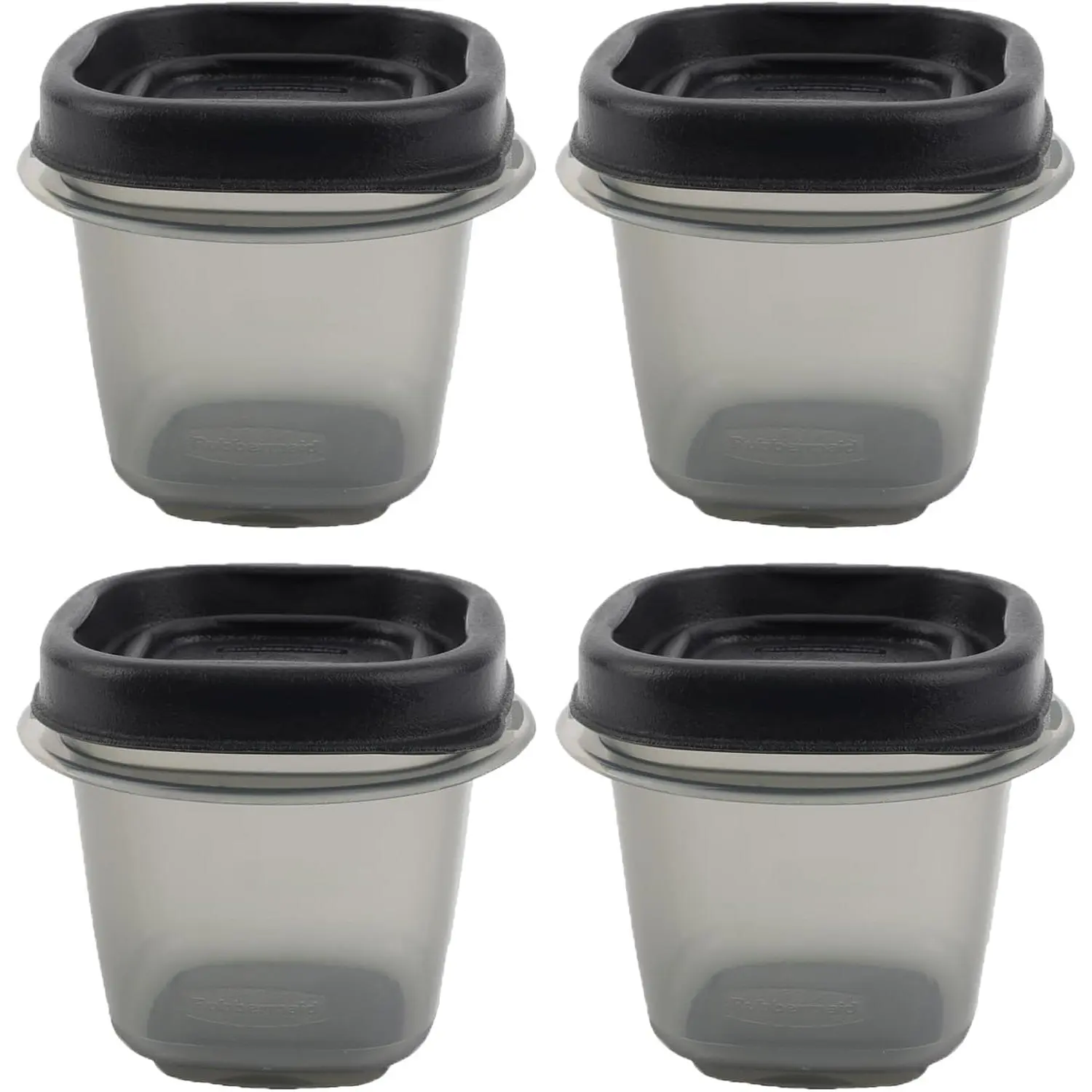 Bundle  Storage Container Set, Easy Find  with Chalk Pen And Chalk Labels (, Half Cup Pack of 4)