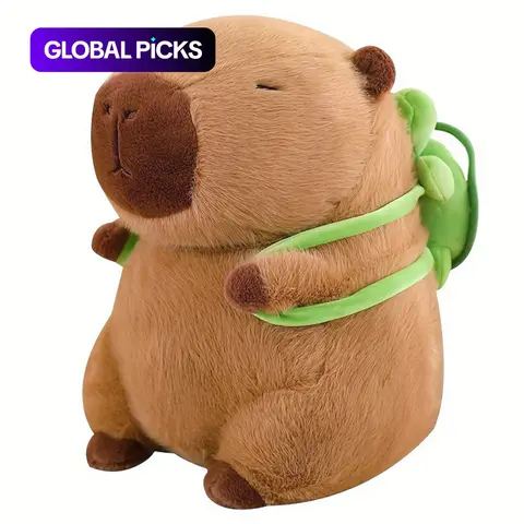 Capybara Plush Toy, Cute Simulation Capybara Stuffed Toy, Soft Animals Decoration Toy for Boys & Girls, Gift for Girls #GLOBAL PICKS