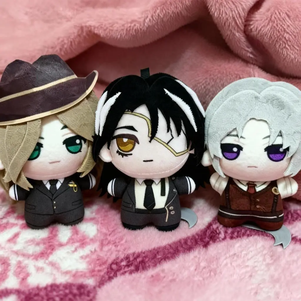 10cm Limbus Company Lucio Valencina Ishmael Plushie Stuffed Toys Rien Plush Dolls Pendants Keychain Fans Birthday Xmas Gifts