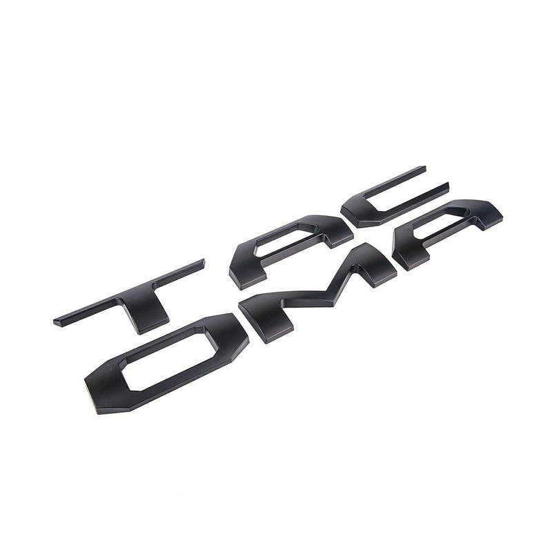 3D Red Tailgate Letters for Toyota Tacoma 2024-2026, OEM-Style Rear Emblem Badge, No-Drill Easy Install ABS Plastic, Weatherproof Truck Bed Decor, Instant Tailgate Upgrade for 4th Gen Tacoma