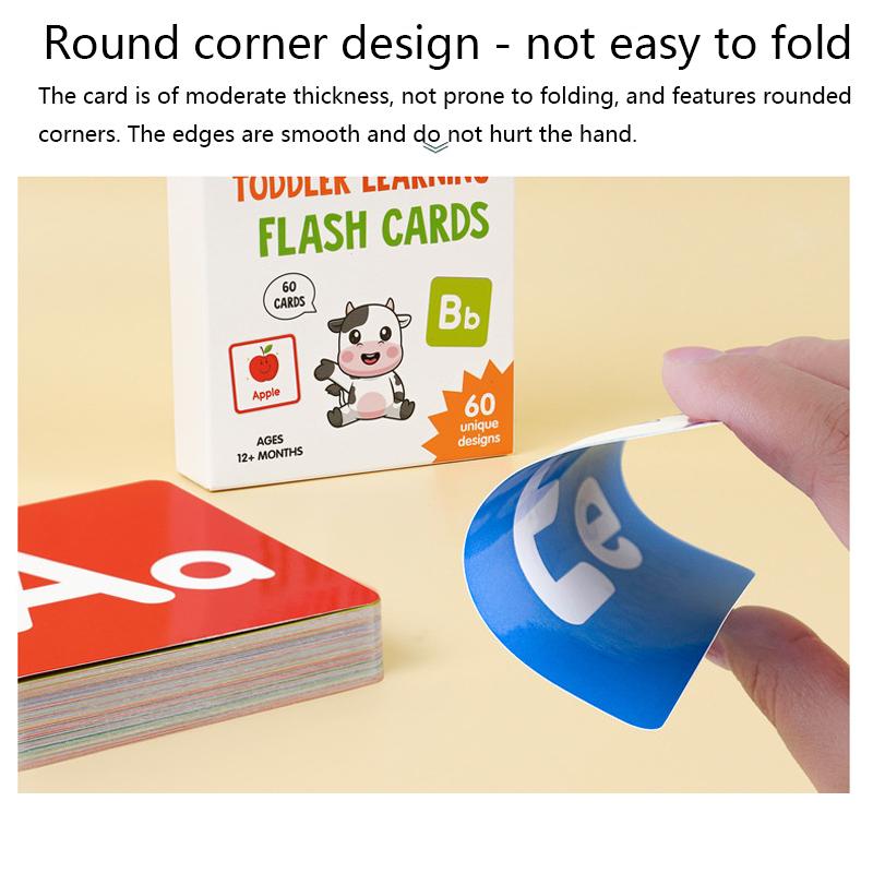 Colorful Design Learning Flash Cards, Flashcards Learning Alphabet, Cartoon Animal Alphabet Shapes, Educational Early Childhood Development, Fun Study Tools for Kids