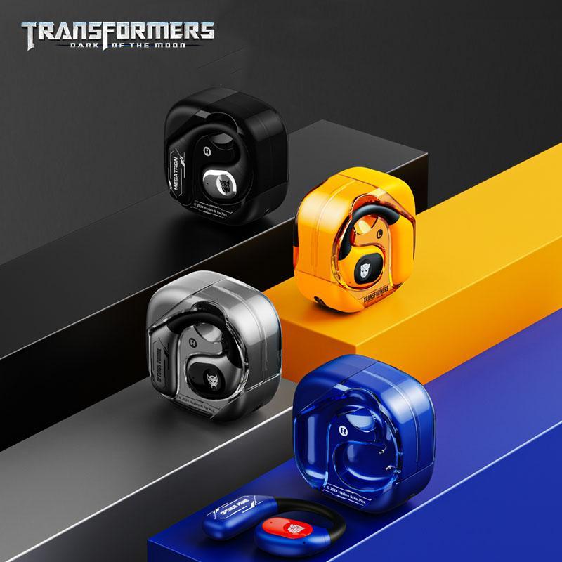 Transformers TF-T18 Bluetooth-compatible 5.4 Earphone, Fashion Open Wireless Earbuds with Built-in Microphone for Sports & Gaming, Long Battery Life Headset for Daily Transformers TF-T18 Bluetooth-compatible 5.4 Earphone, Fashion Open Wireless Earbuds with Built-in Microphone for Sports & Gaming, Long Battery Life Headset for Daily