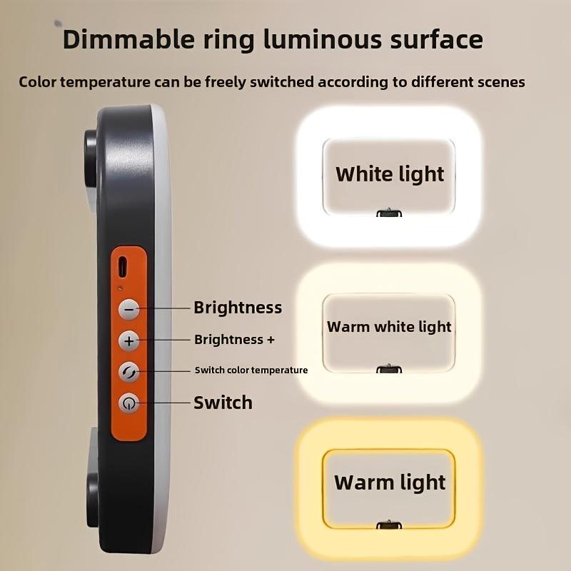 11 Inch Adjustable Ring Light with Phone Clip, Smartphone Vlogging Kit ...