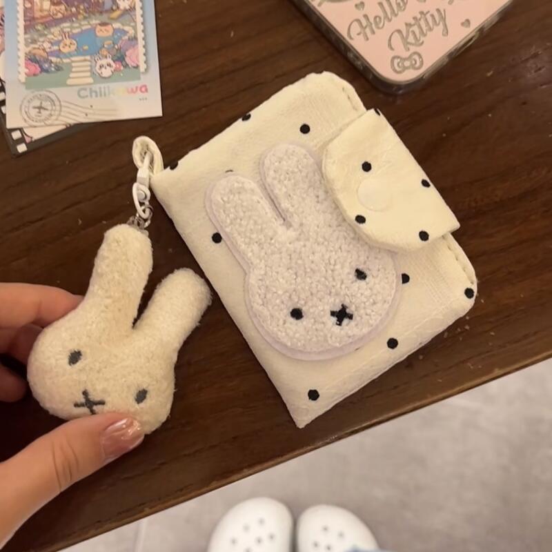 Miffy Series Fashion Bag Creativity Camera Storage Bag Cartoon Change Purse Portable Card Wallet Birthday Pencil Case Gifts