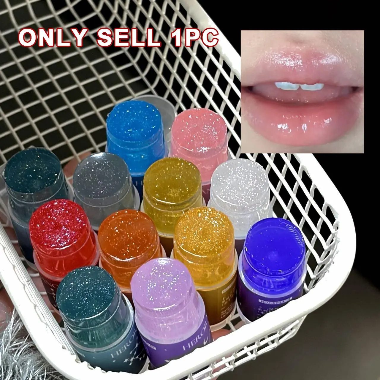 Herorange Zodiac Series Lipstick, Moisturizing and Nourishing, Reduces Fine Lines, Transparent Plump Lips, Single Pack, Perfect Gift