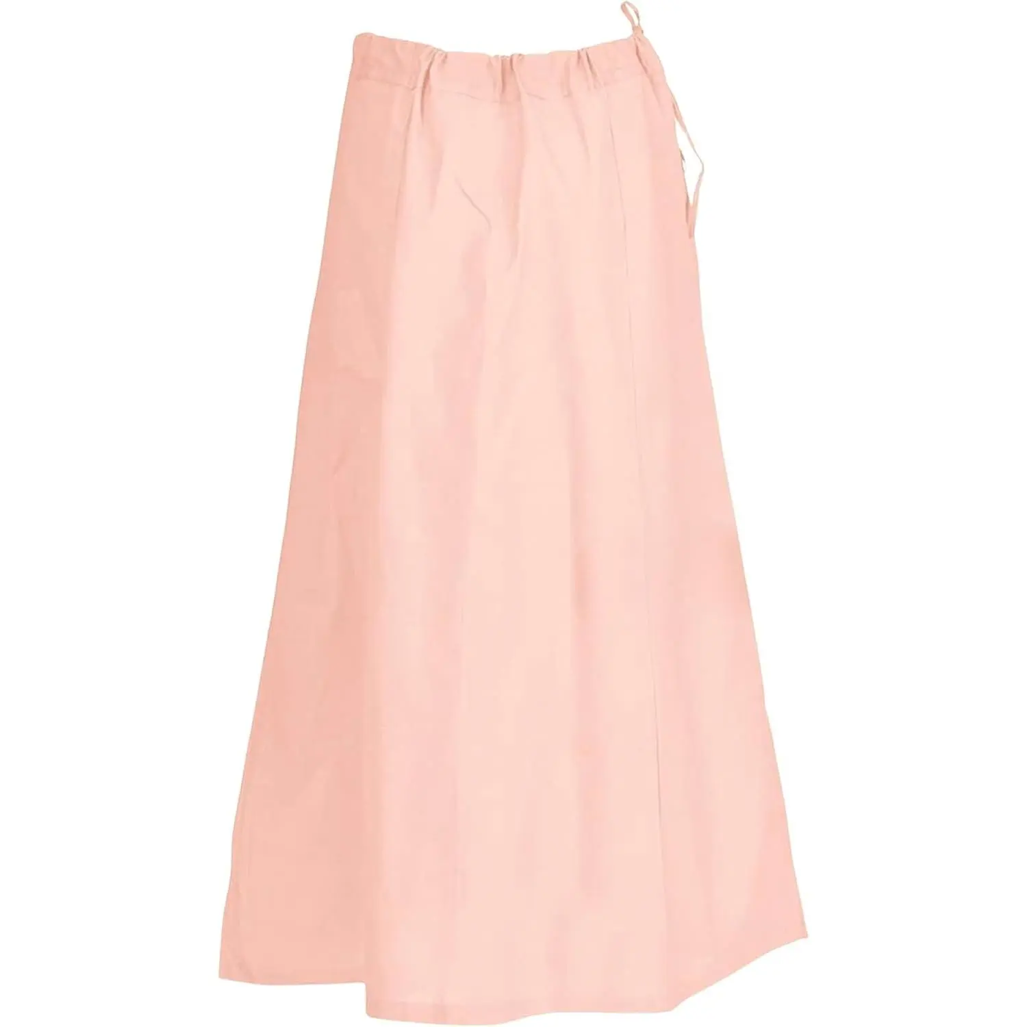 Sari Petticoat Cotton Stitched Adjustable Waist Saree Underskirt Lining Skirt
