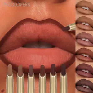 1pc Waterproof Matte Lip Liner & Gloss-like Effect Pencil Glossy Long-Lasting Non-Staining Moisturizing Hydrate Lip Makeup Lipliner Moisturizer