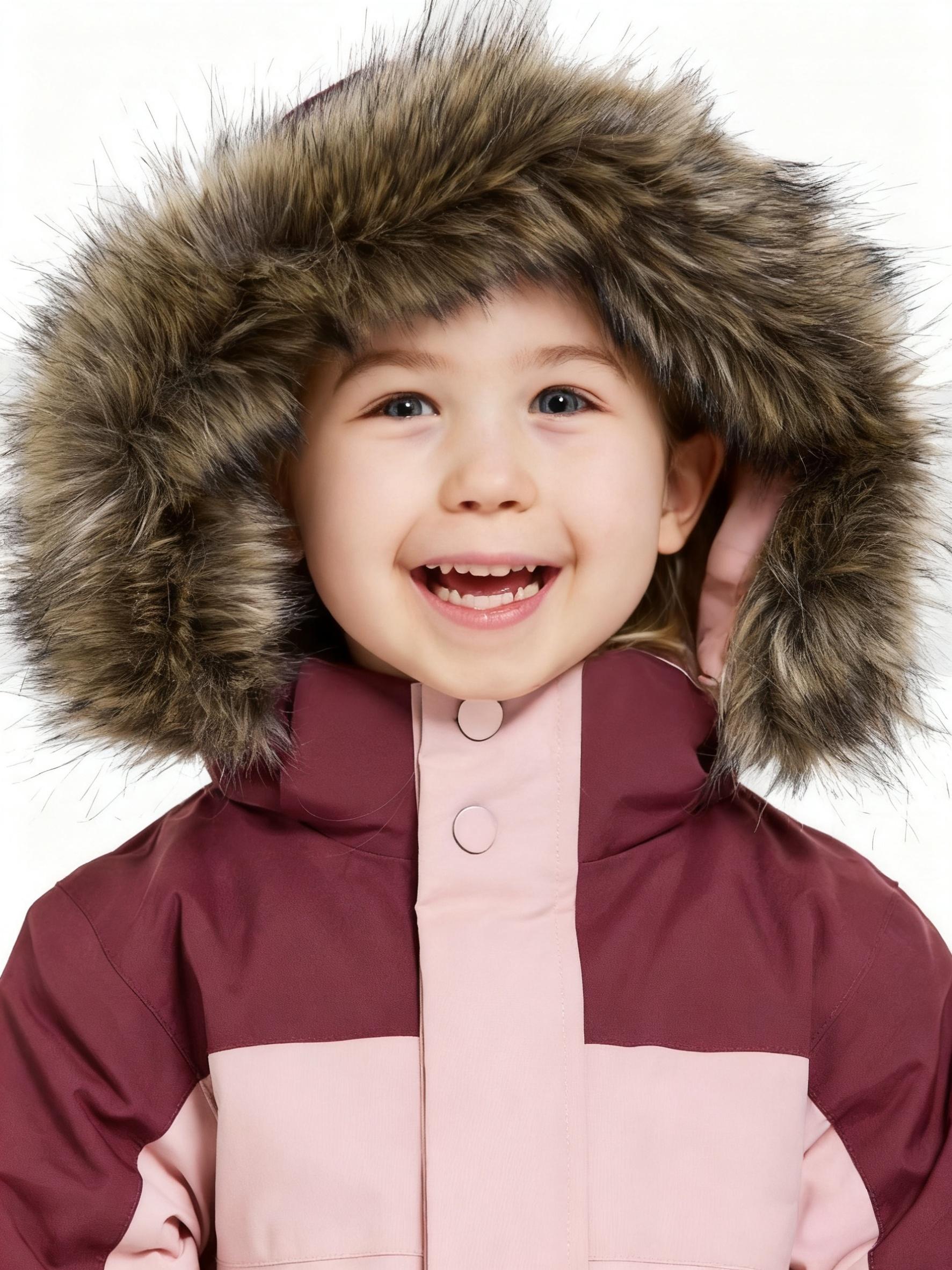 (New)[Windproof Snowsuit] Kids' Winter Ski Jumpsuit, Windproof Loose-Fit Snowsuit with Zipper Design 3-14 Years Old Boys and Girls Outdoor Warmth waterproof warm